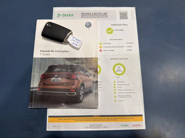 T-CROSS HIGHLINE 1.4 TSI - 2019/2020 - PRETA 18