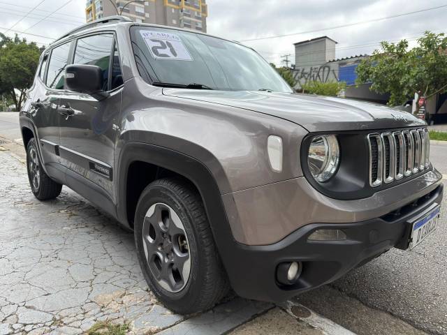 RENEGADE 1.8 FLEX AUT - 2021/2021 - CINZA 2
