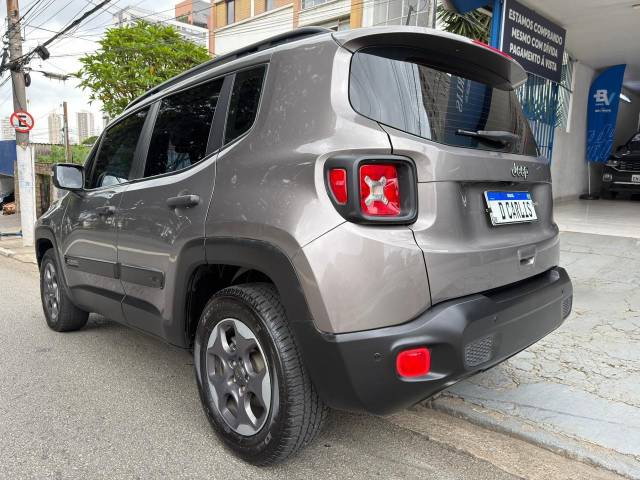 RENEGADE 1.8 FLEX AUT - 2021/2021 - CINZA 8