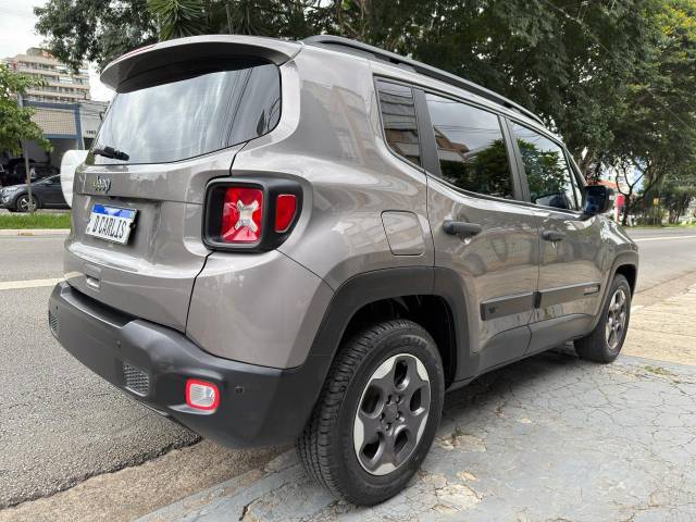 RENEGADE 1.8 FLEX AUT - 2021/2021 - CINZA 6