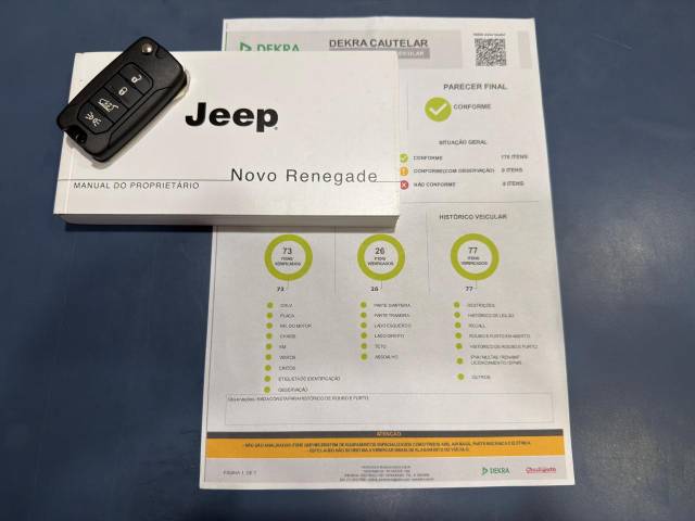 RENEGADE SPORT 1.8 FLEX - 2021/2021 - BRANCA 18